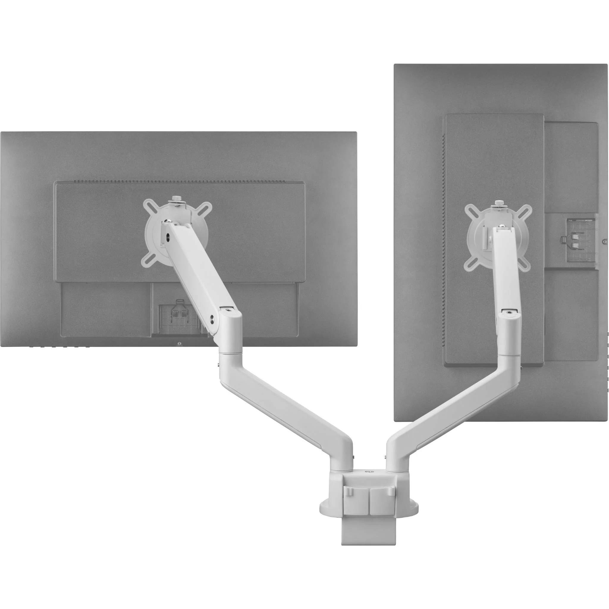 One For All Solid series Dual Monitor Arm (White) - Image 9
