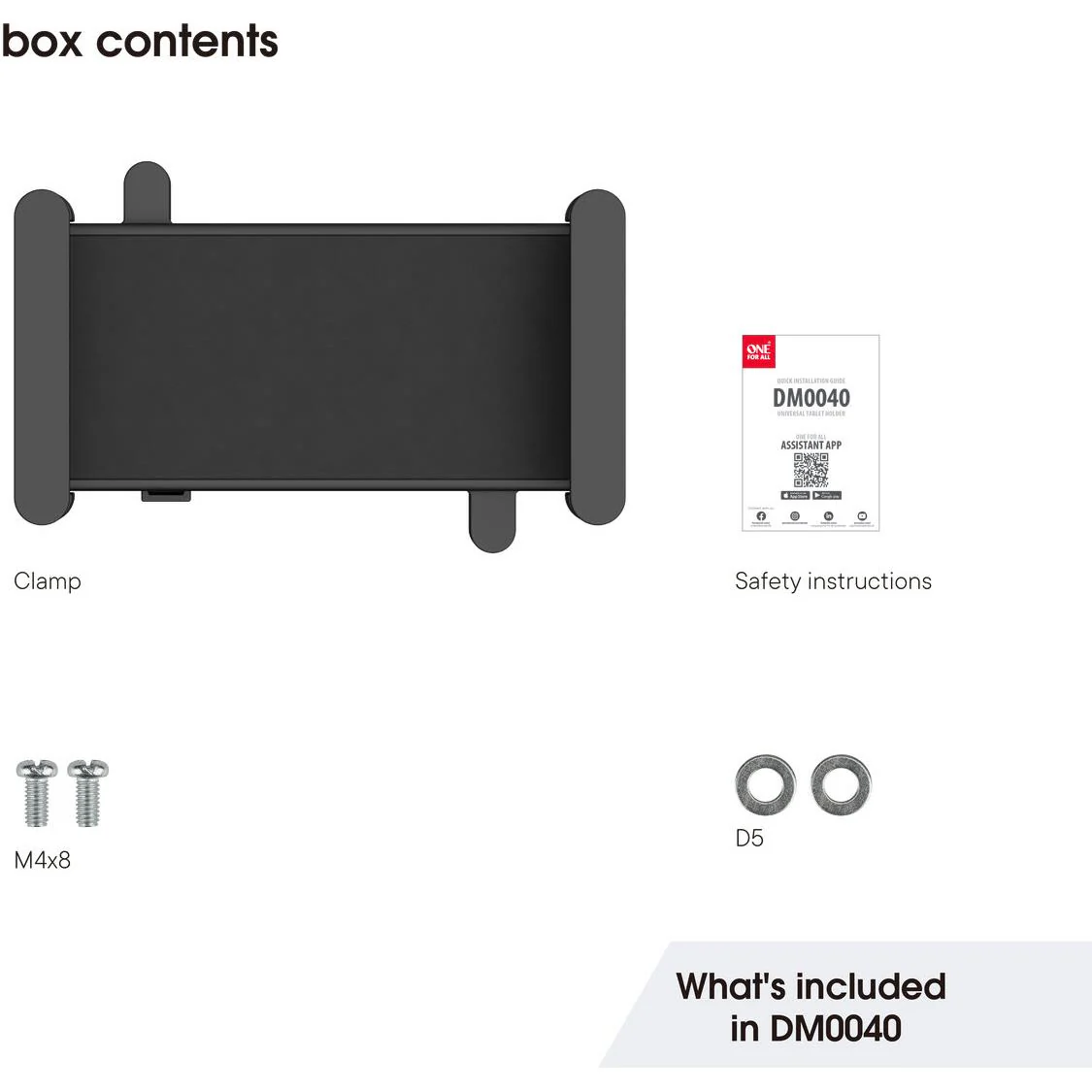One For All Universal Tablet Holder - Image 6
