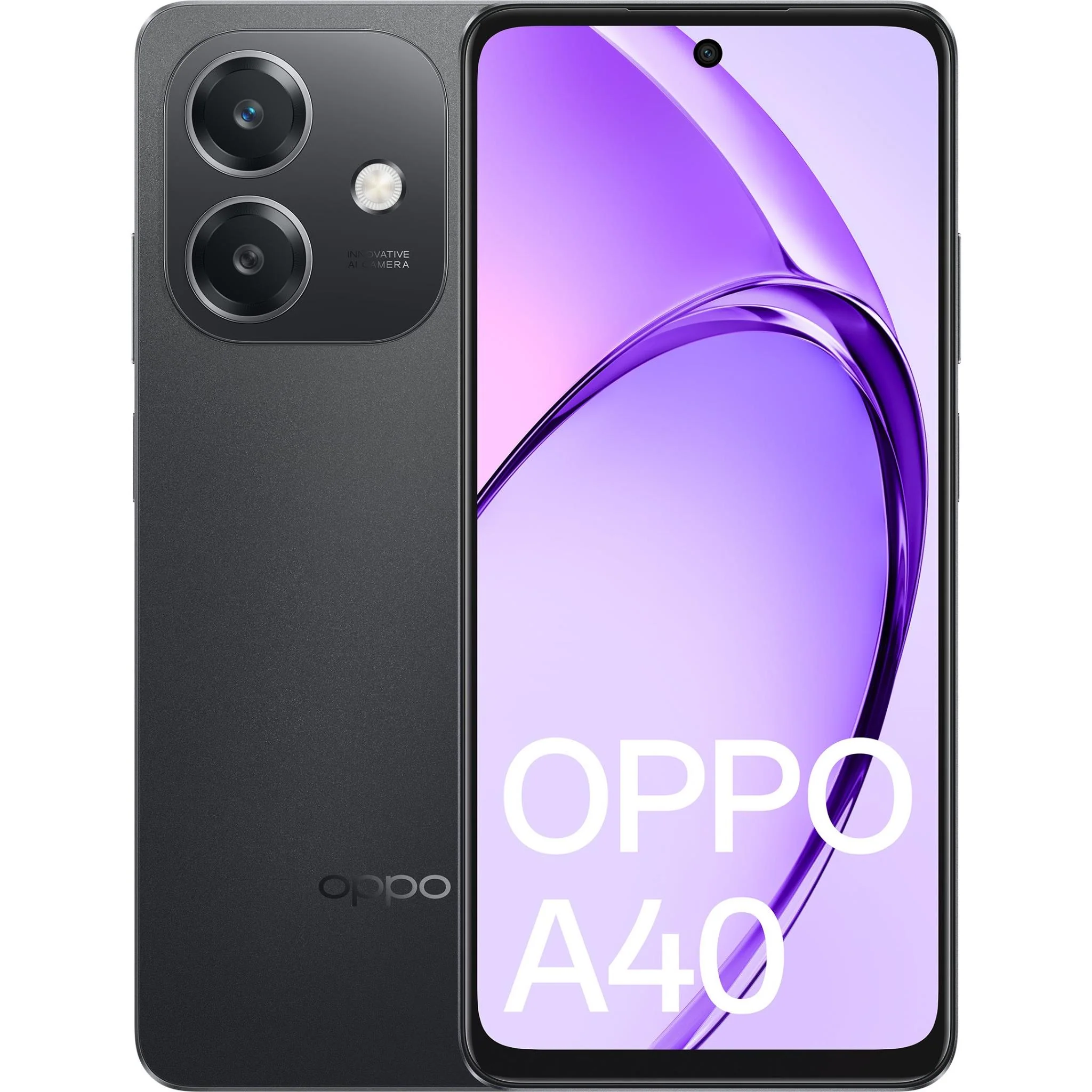 OPPO A40 4G 128GB (Sparkling Black) - Image 2