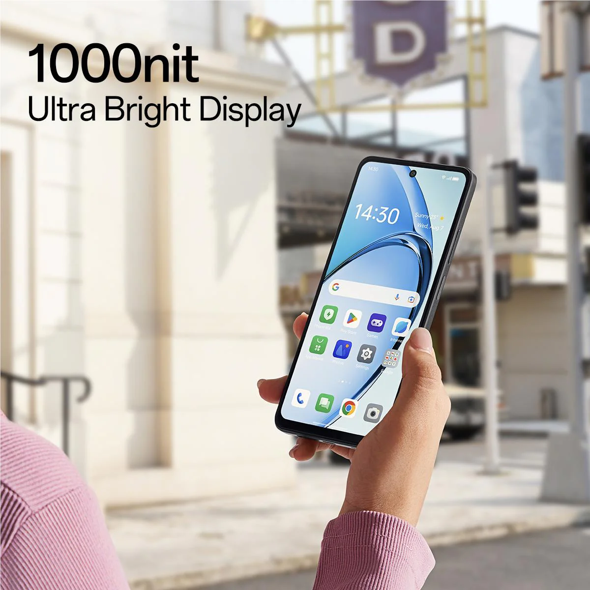 OPPO A40 4G 128GB (Sparkling Black) - Image 7