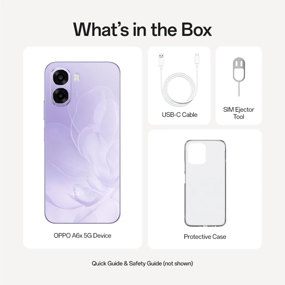OPPO A6X 5G 128GB (Violet Purple) - Image 10
