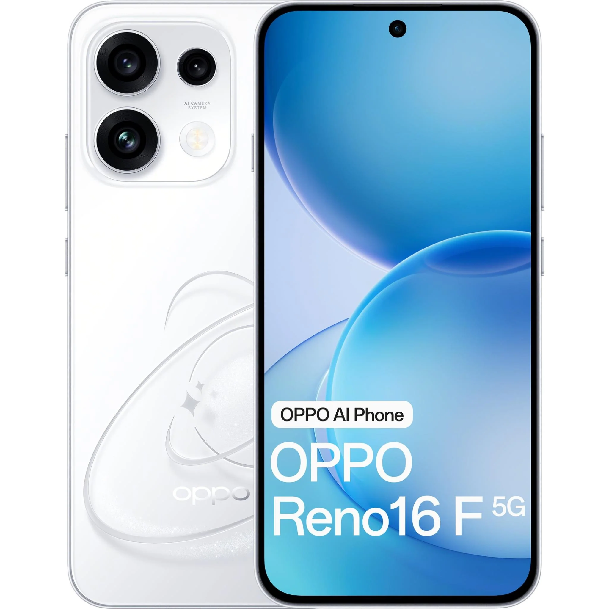 OPPO Reno16 F 5G 256GB (Pop White) - Image 2