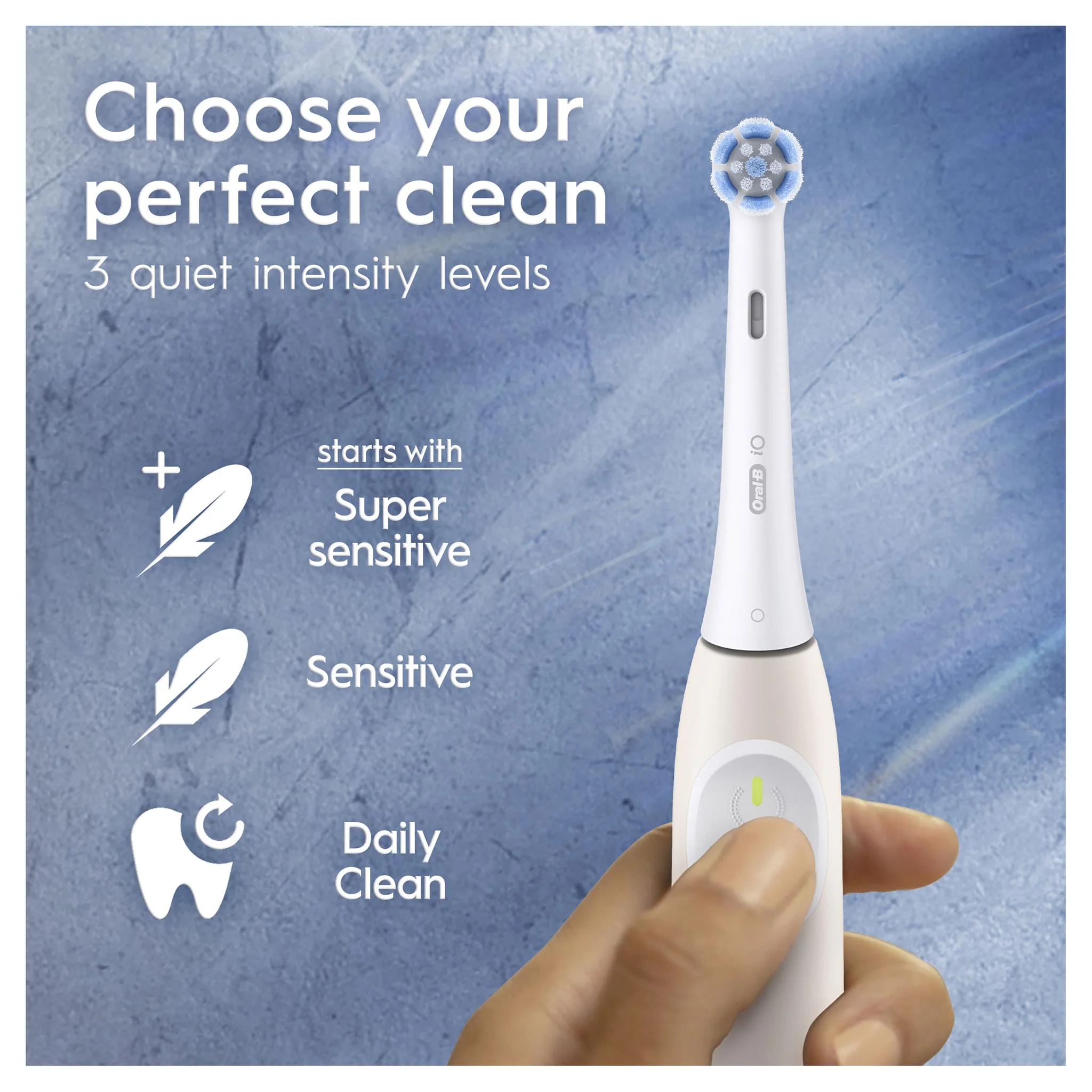 Oral-B iO Series 2 Electric Toothbrush (Blush Sand) - Image 4