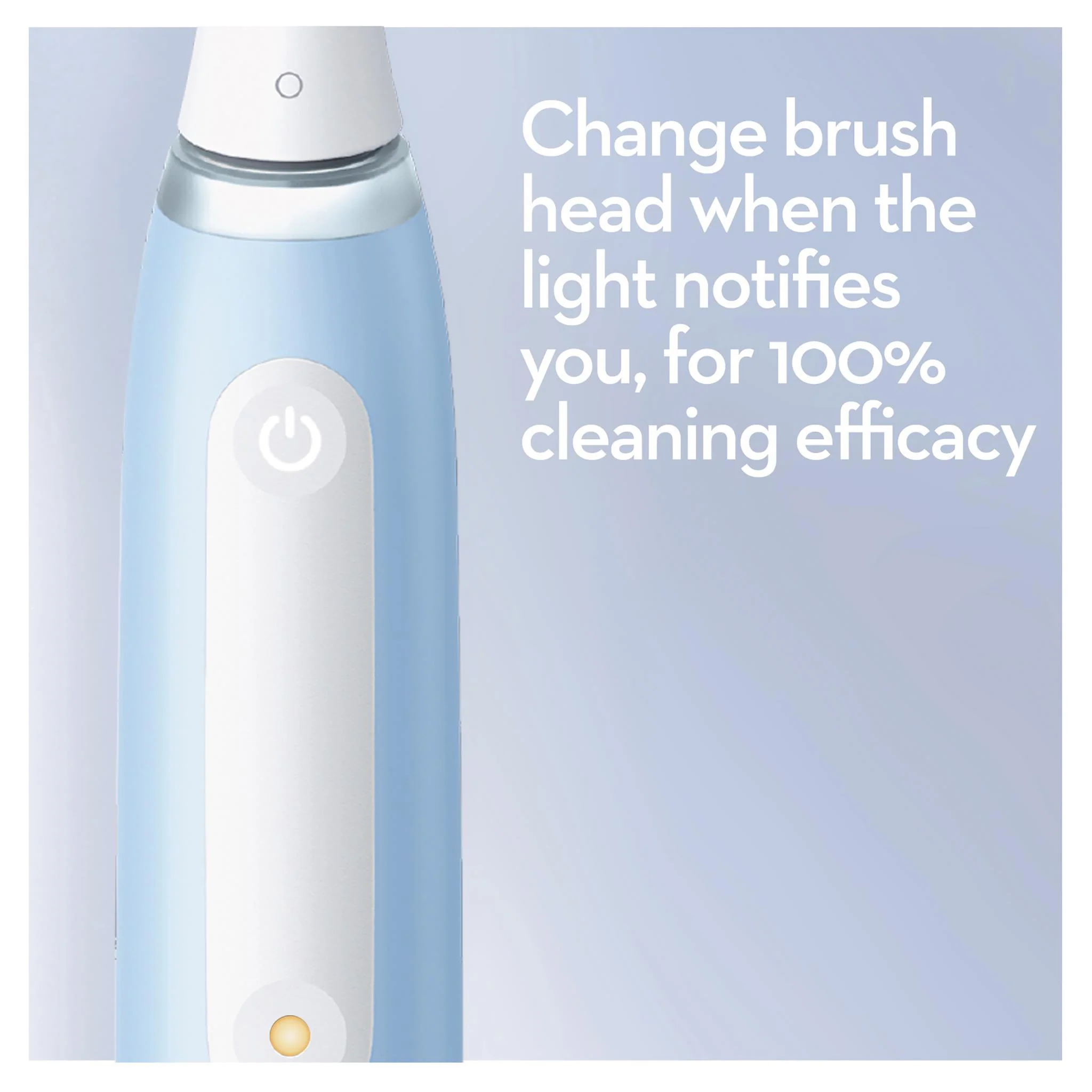 Oral-B iO Series 3 Electric Toothbrush (Icey Blue) - Image 6