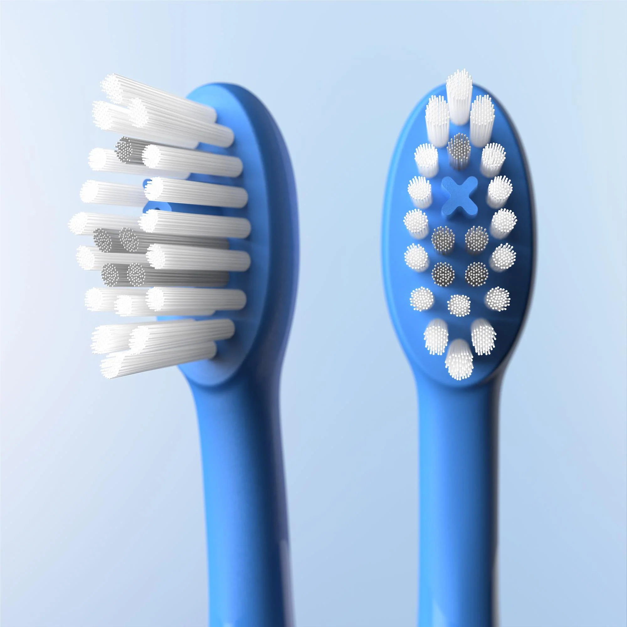 Ordo Sonic+ Brush Heads 4 Pack (Ocean Blue) - Image 2
