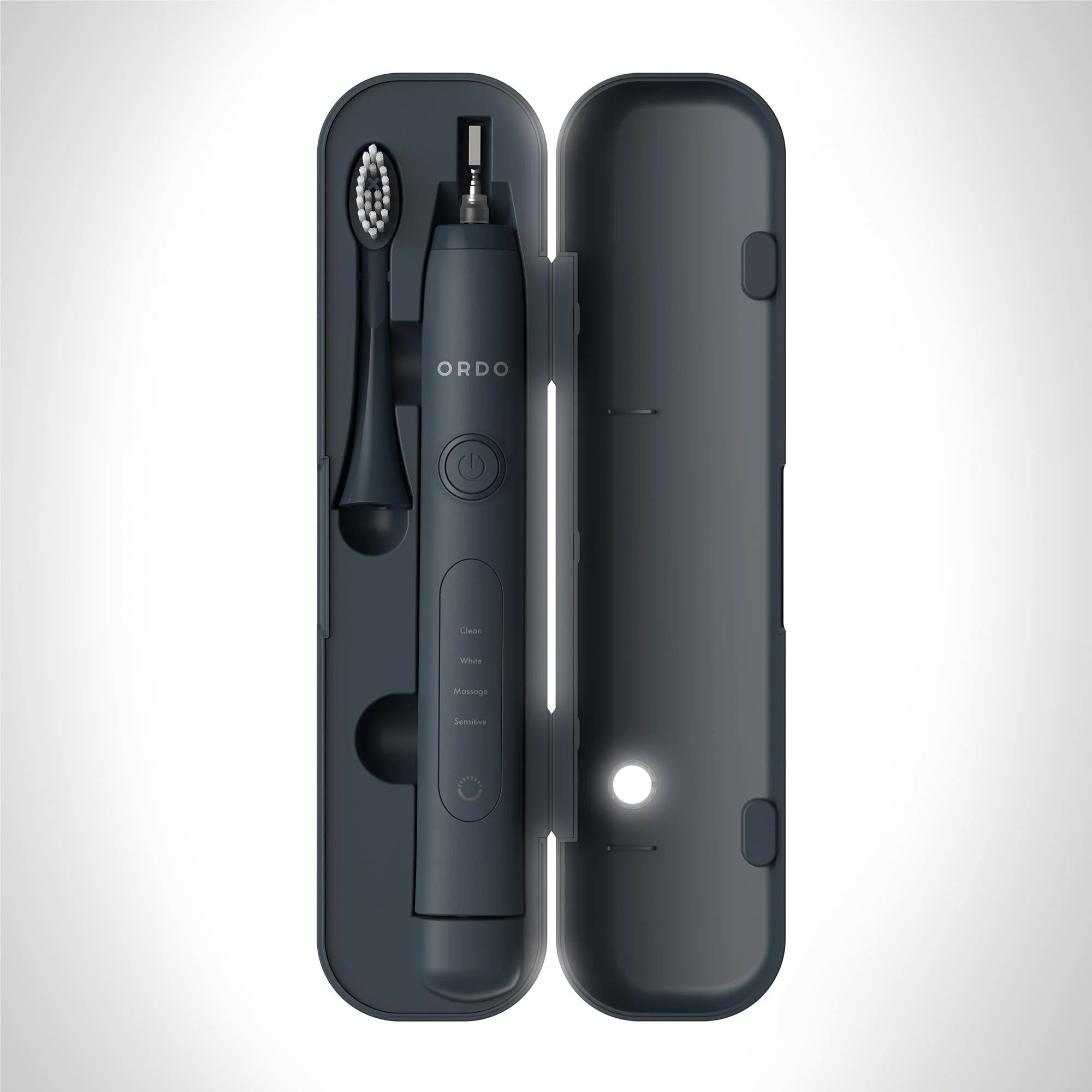 Ordo Sonic+ Electric Toothbrush & Charging Travel Case Bundle (Charcoal Grey) - Image 7