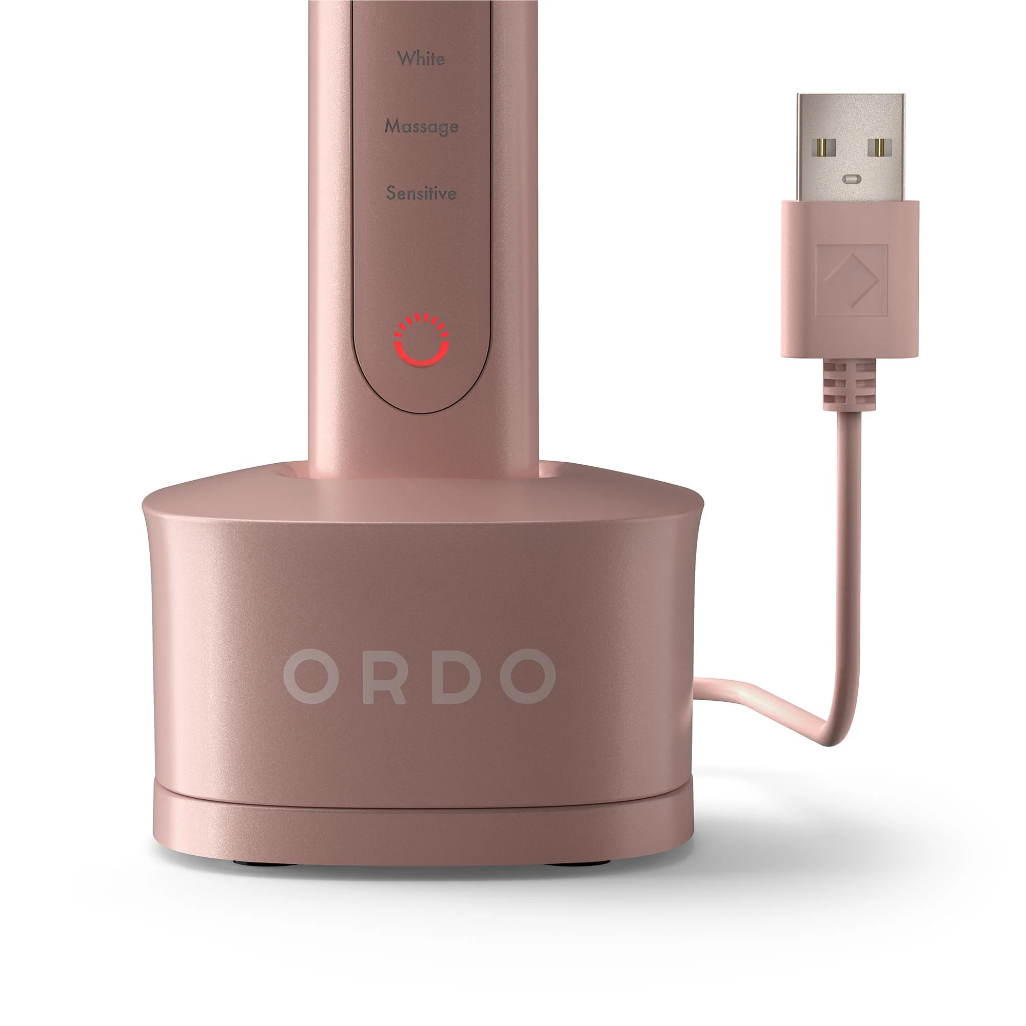 Ordo Sonic+ Electric Toothbrush & Charging Travel Case Bundle (Rose Gold) - Image 4