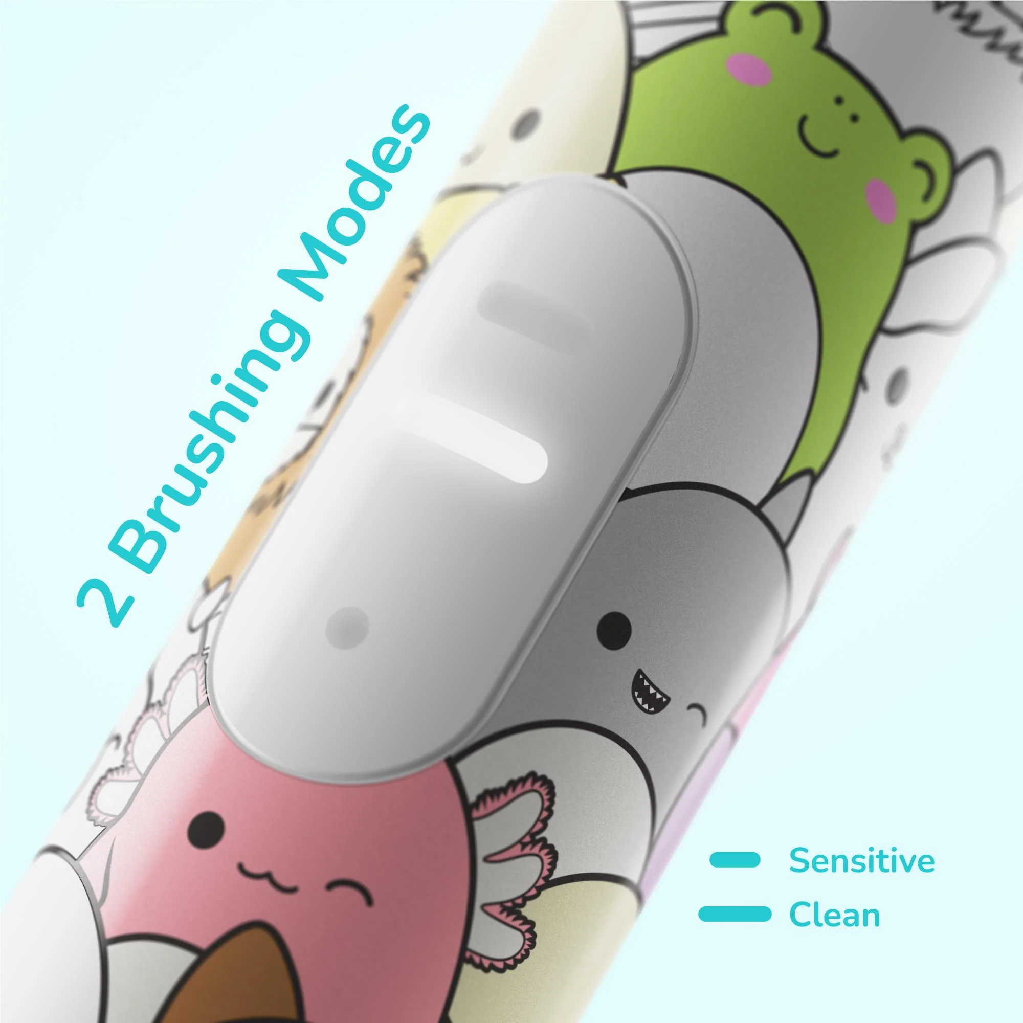 Ordo Sonic Squishmallows Rechargeable Electric Toothbrush (Squishmallows Cam & Squad) - Image 2