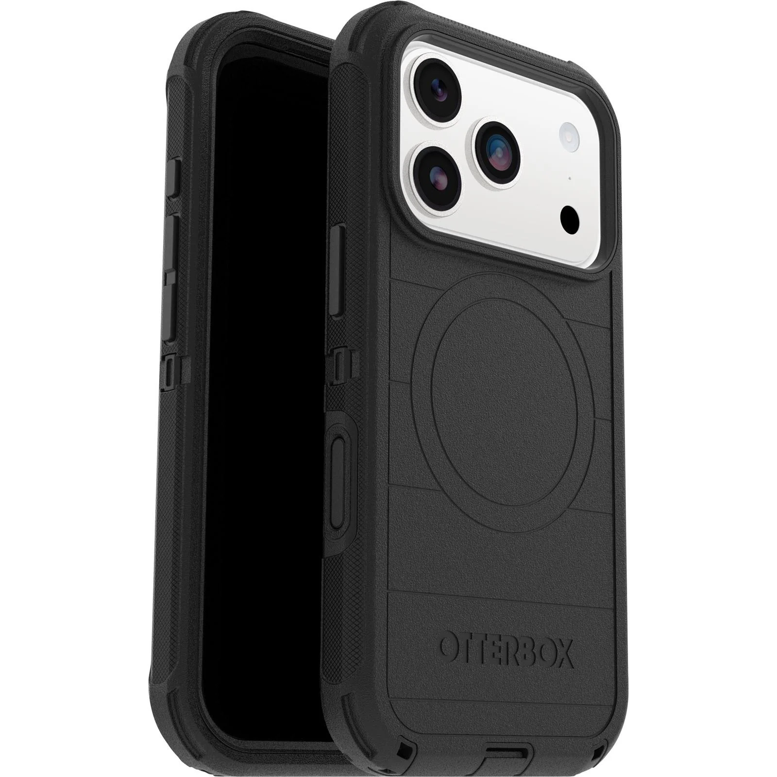 Otterbox Defender Pro MagSafe Case & Cam Control for iPhone 17 Pro (Black) - Image 4