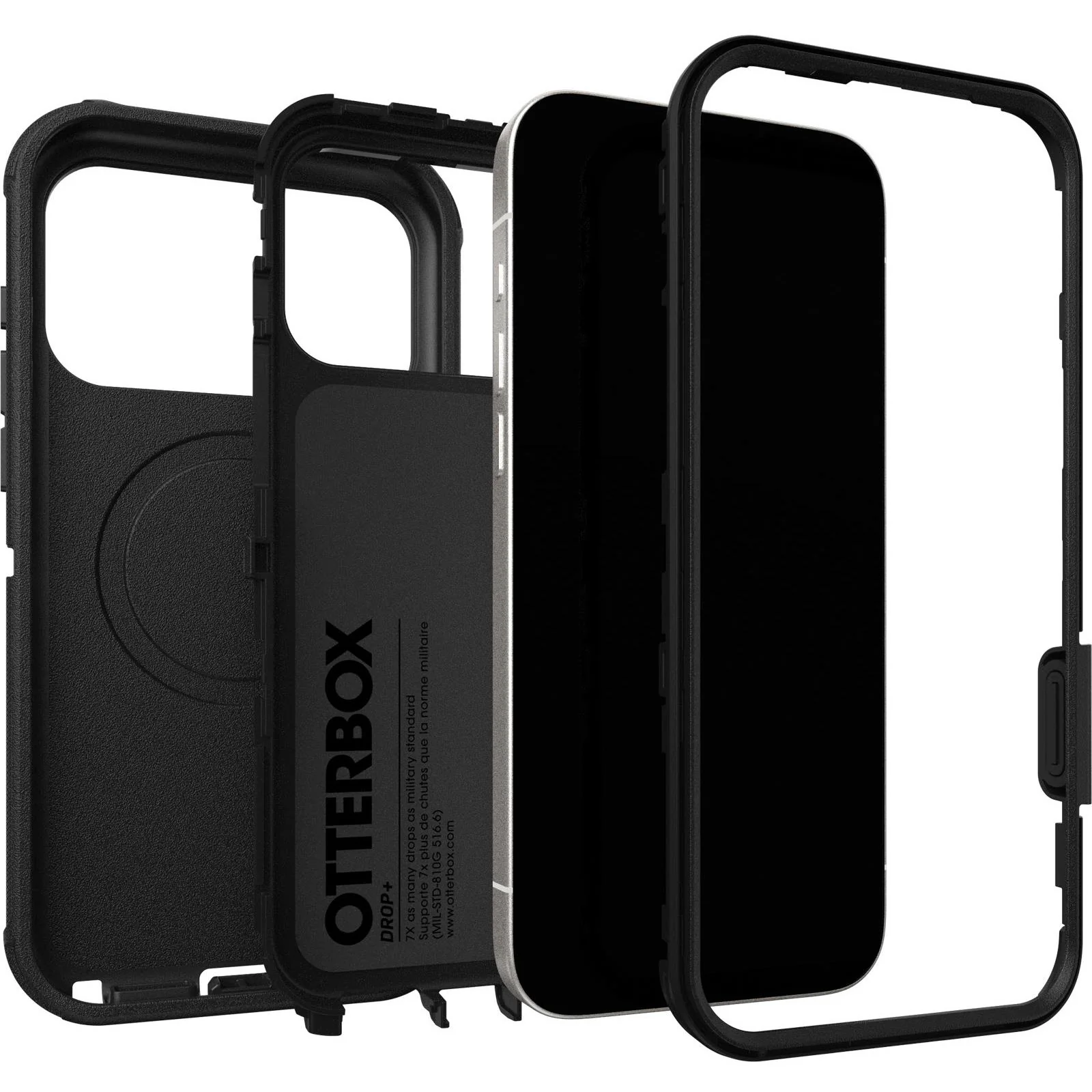 Otterbox Defender Pro MagSafe Case & Cam Control for iPhone 17 Pro Max (Black) - Image 2