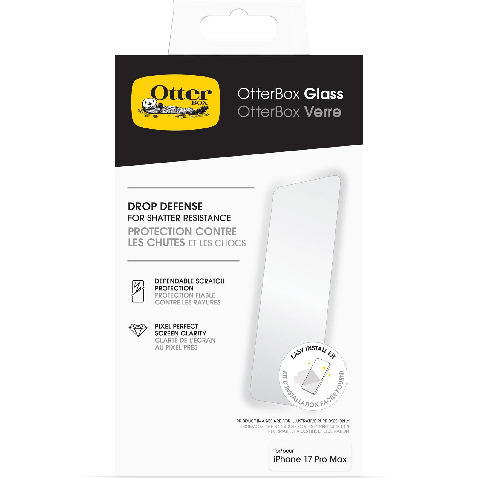 Otterbox Glass Screen Protector for iPhone 17 Pro Max - Image 4