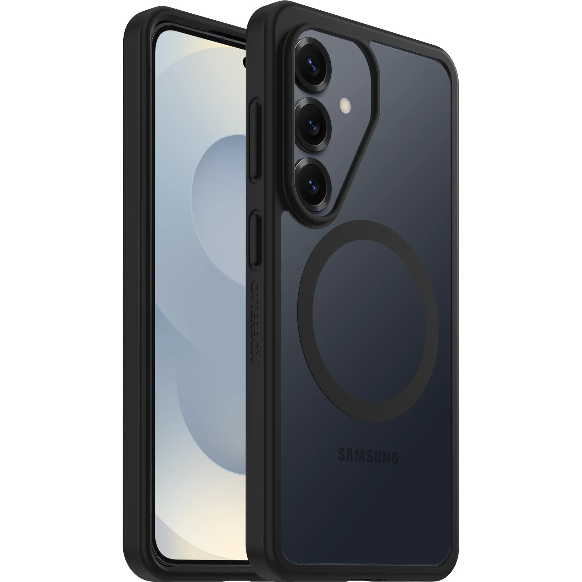 OtterBox React Case for Samsung Galaxy S26 (Black Crystal) - Image 4