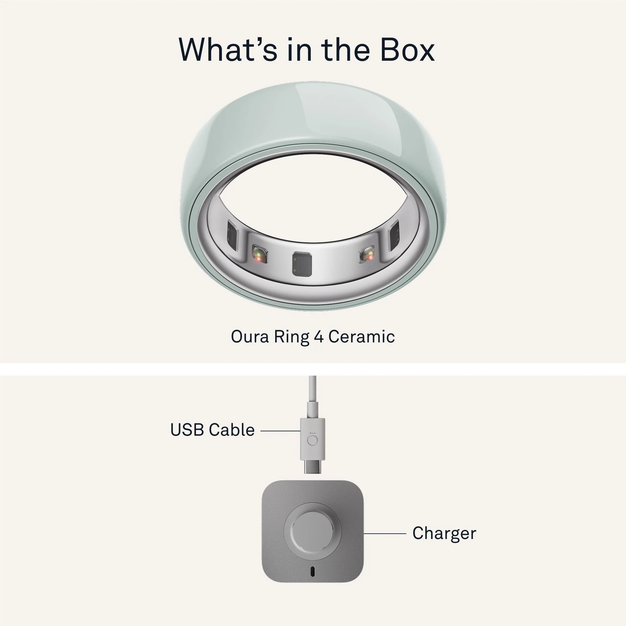 Oura Ring 4 Ceramic [Size 5] (Tide) - Image 8