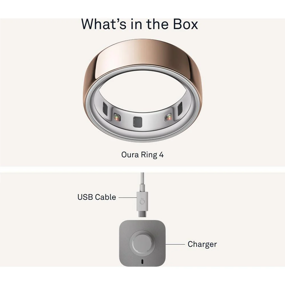 Oura Ring 4 [Size 10] (Rose Gold) - Image 6