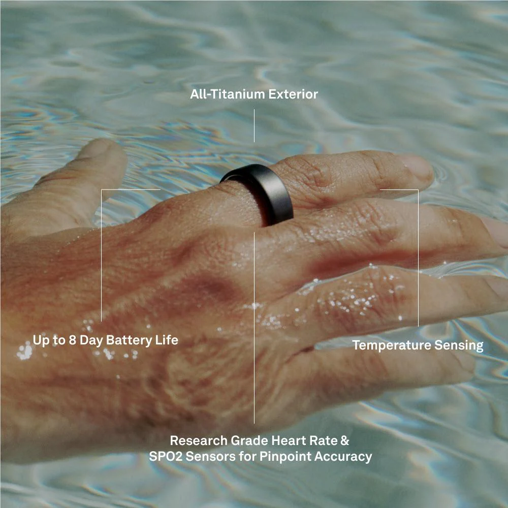 Oura Ring 4 [Size 6] (Rose Gold) - Image 5