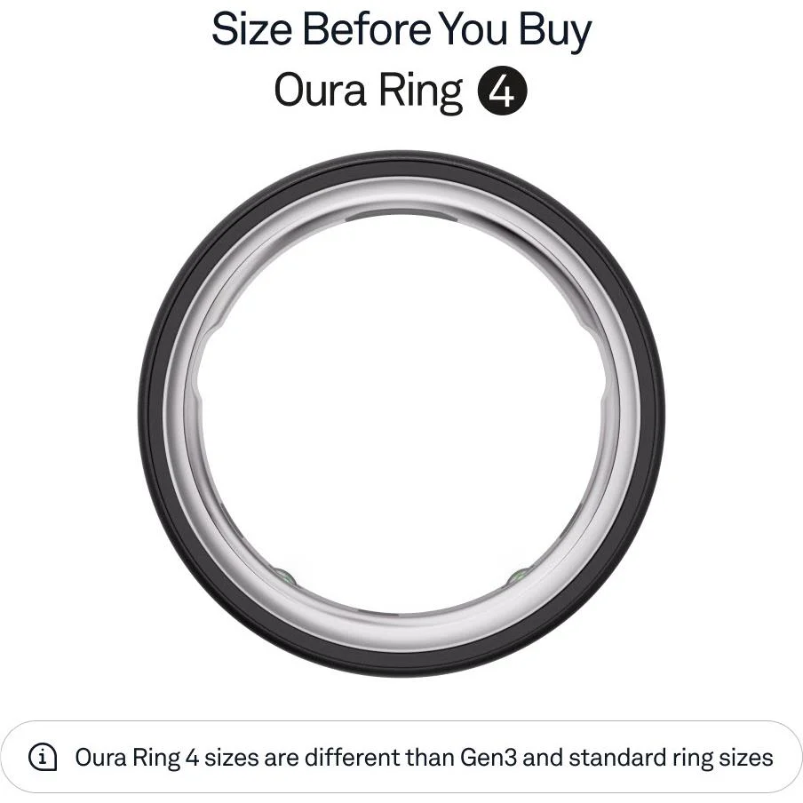 Oura Ring 4 [Size 6] (Stealth) - Image 3
