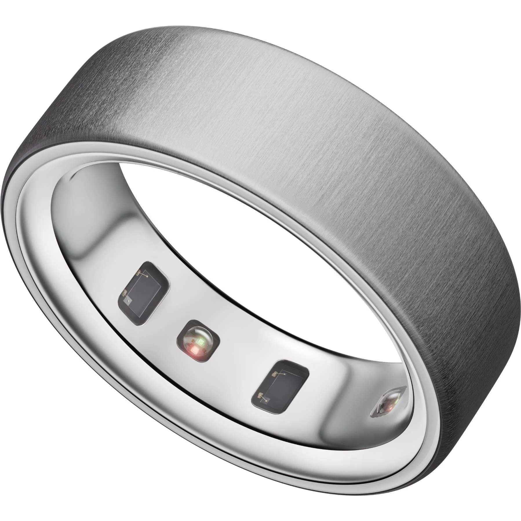 Oura Ring 4 [Size 8] (Brushed Silver) - Image 2