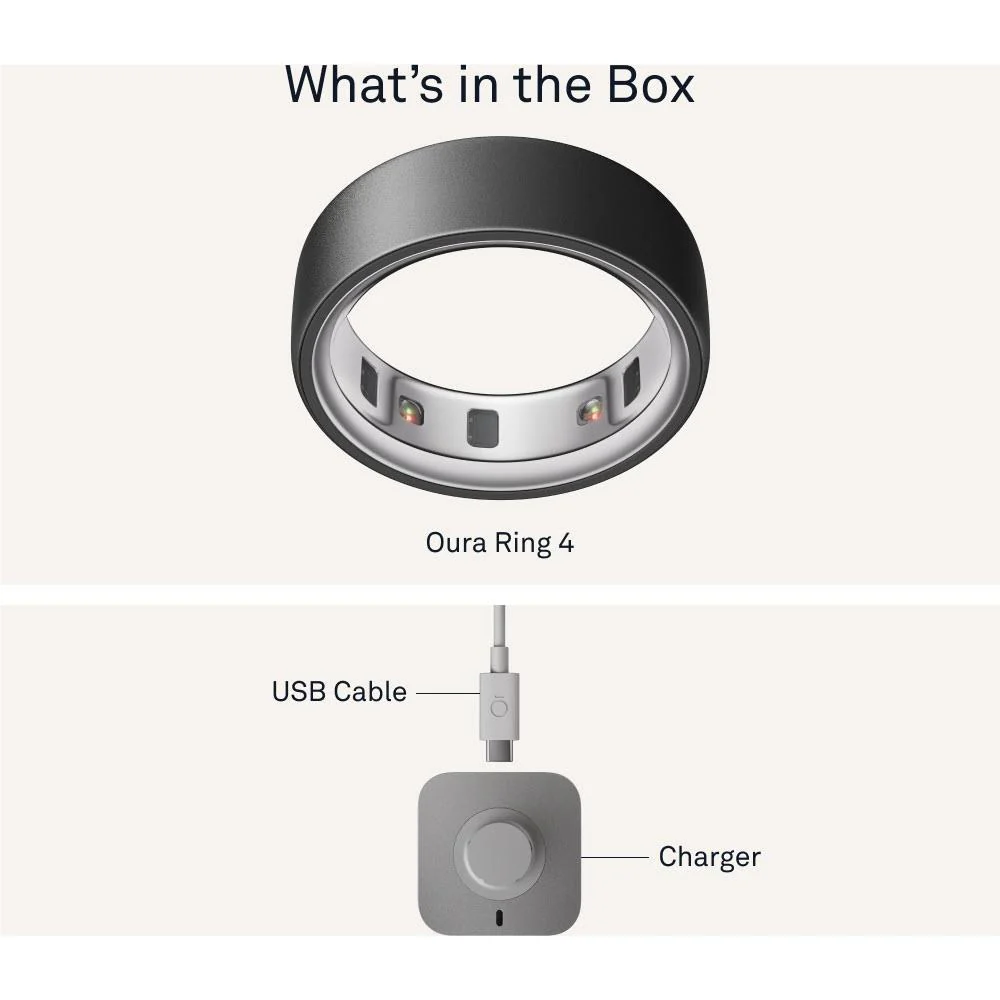 Oura Ring 4 [Size 9] (Stealth) - Image 6
