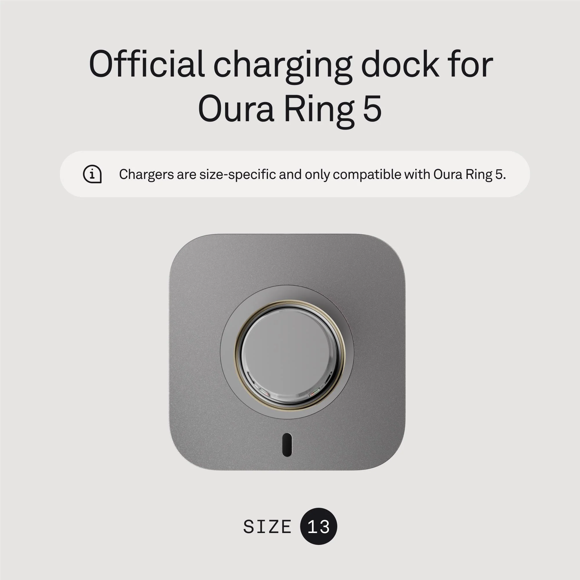 Oura Ring 5 Charging Dock [Size 13] - Image 2