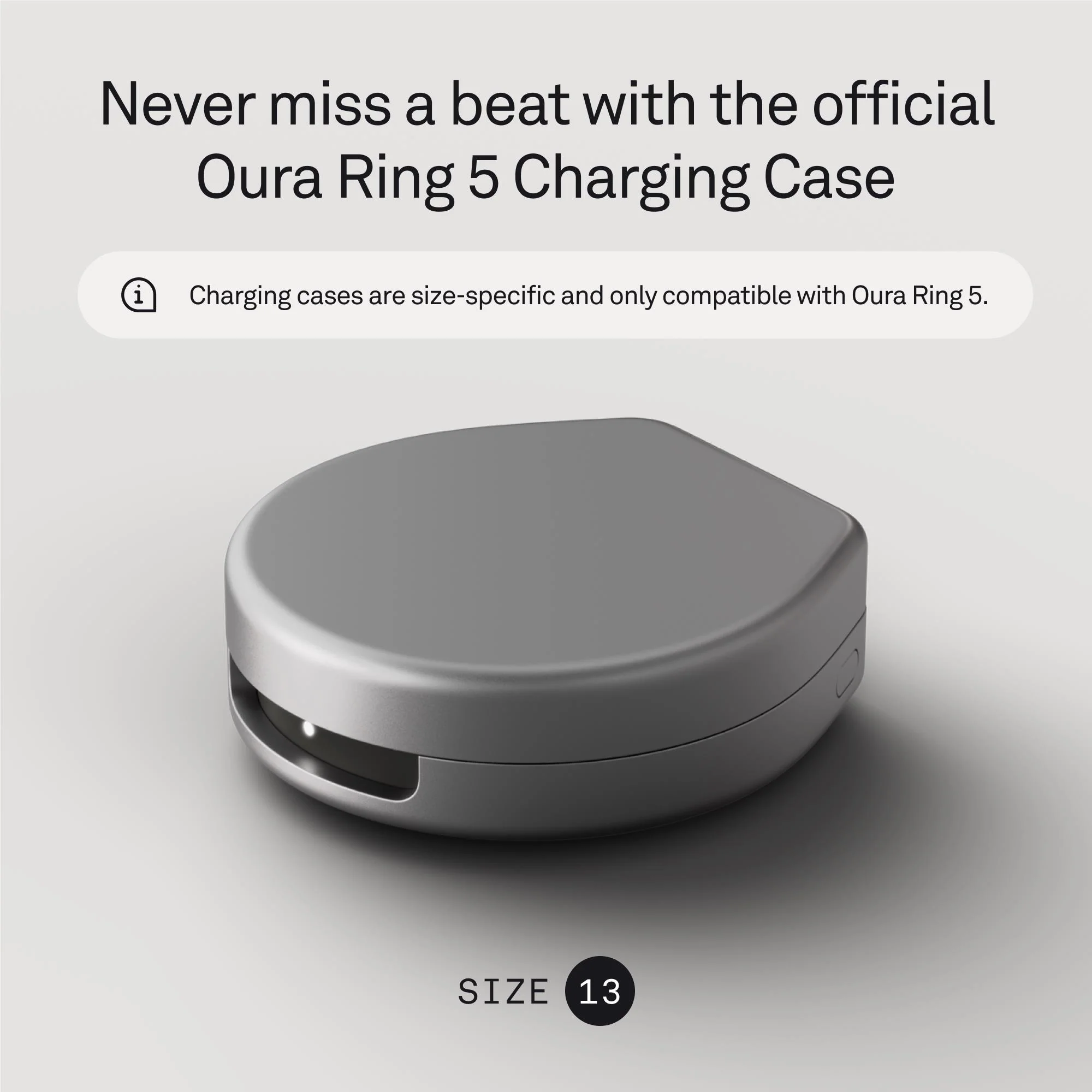 Oura Ring 5 Portable Charger [Size 13] - Image 2