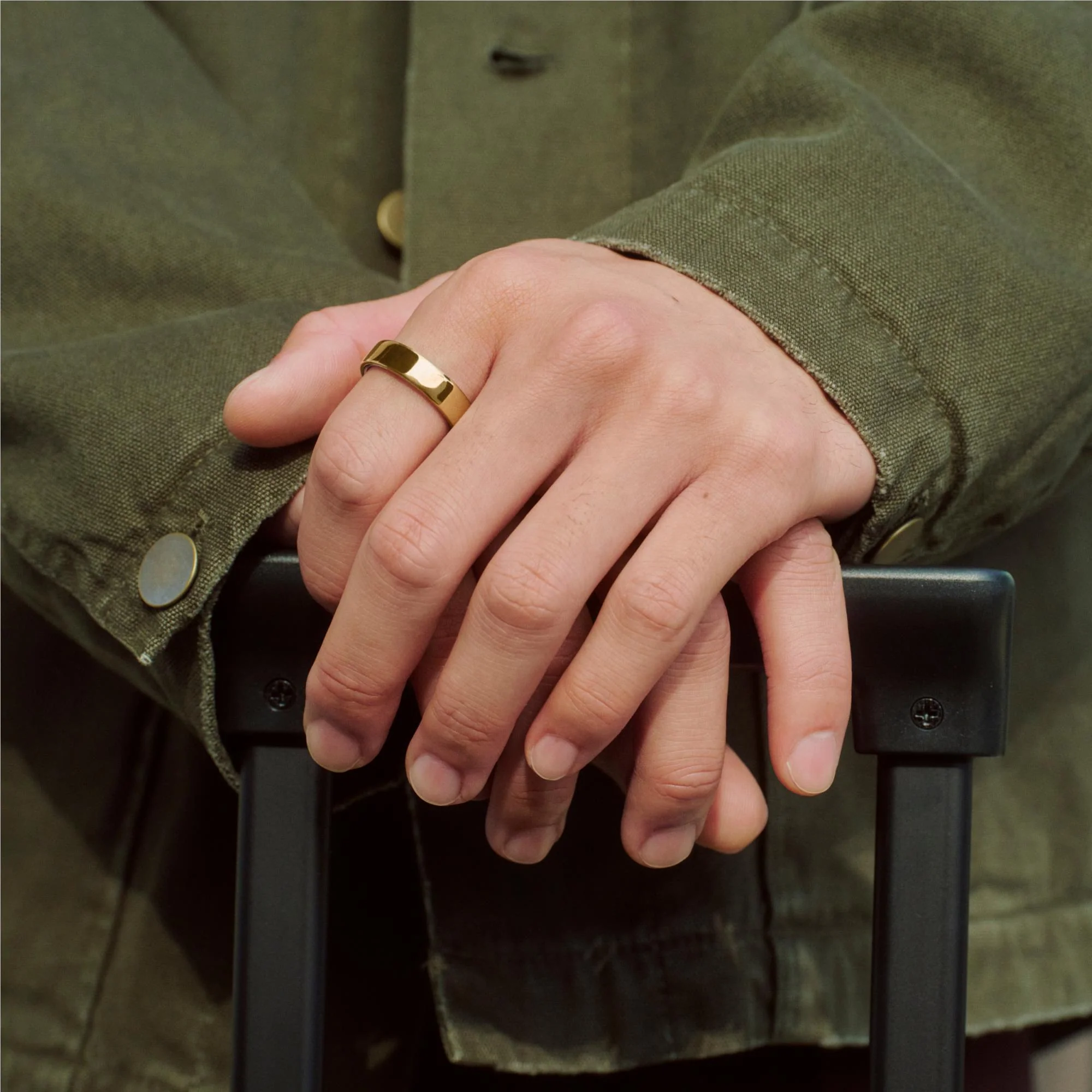 Oura Ring 5 [Size 12] (Gold) - Image 6