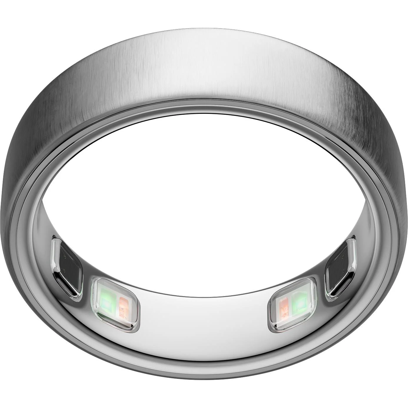 Oura Ring 5 [Size 8] (Brushed Silver)