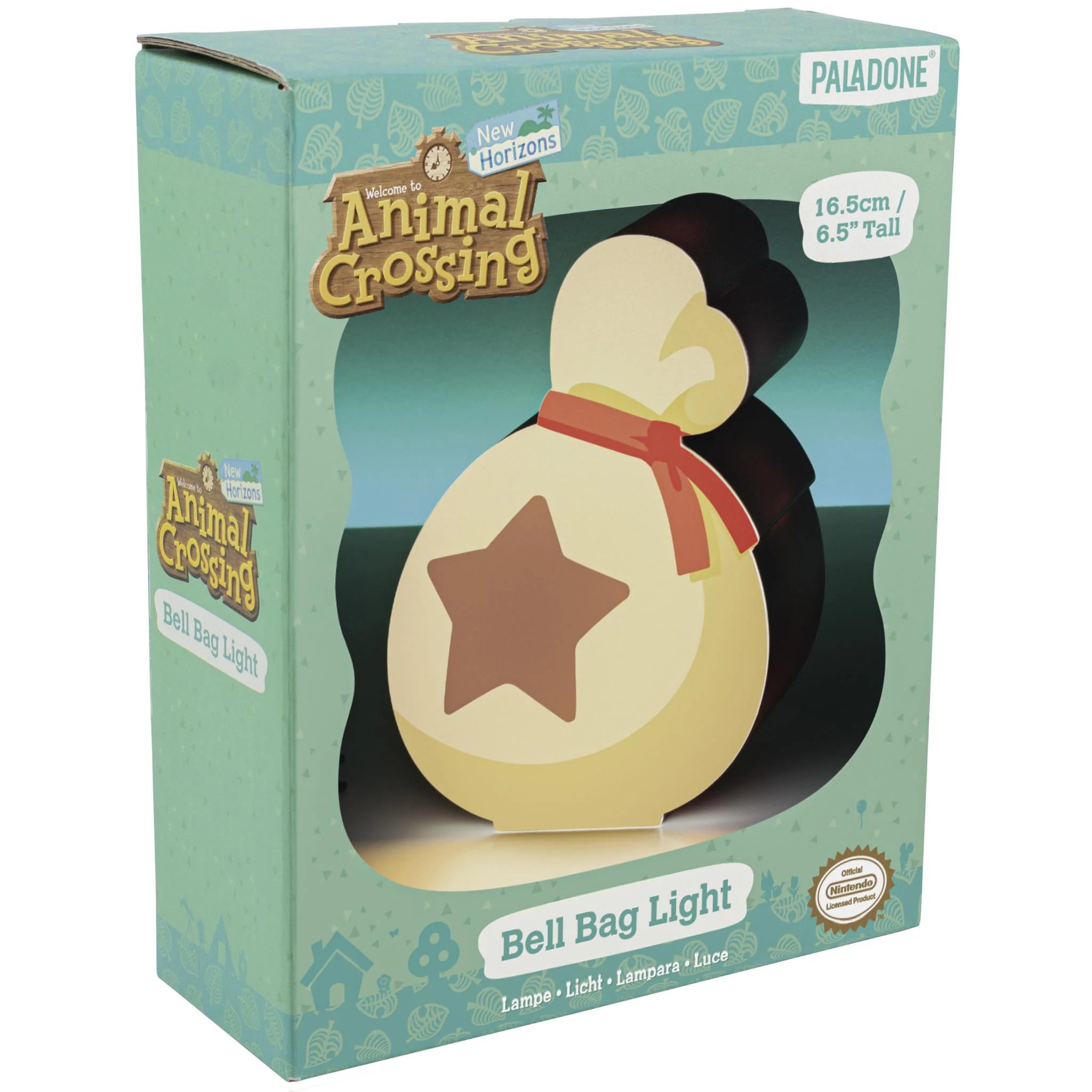 Paladone Animal Crossing Bell Bag Box Light - Image 5