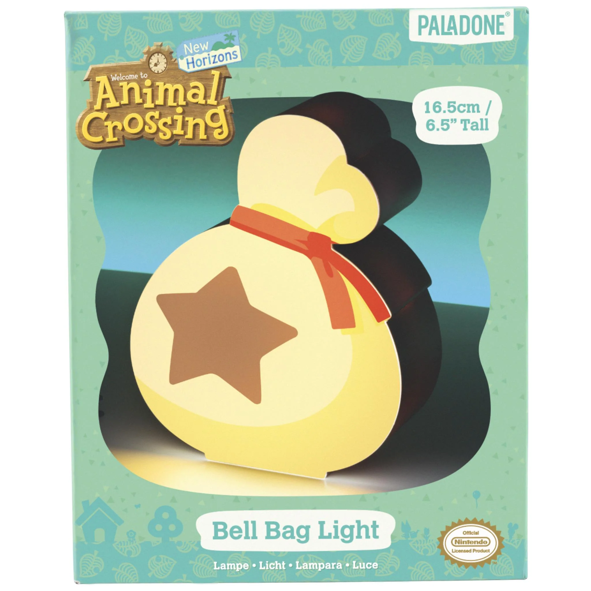 Paladone Animal Crossing Bell Bag Box Light - Image 6