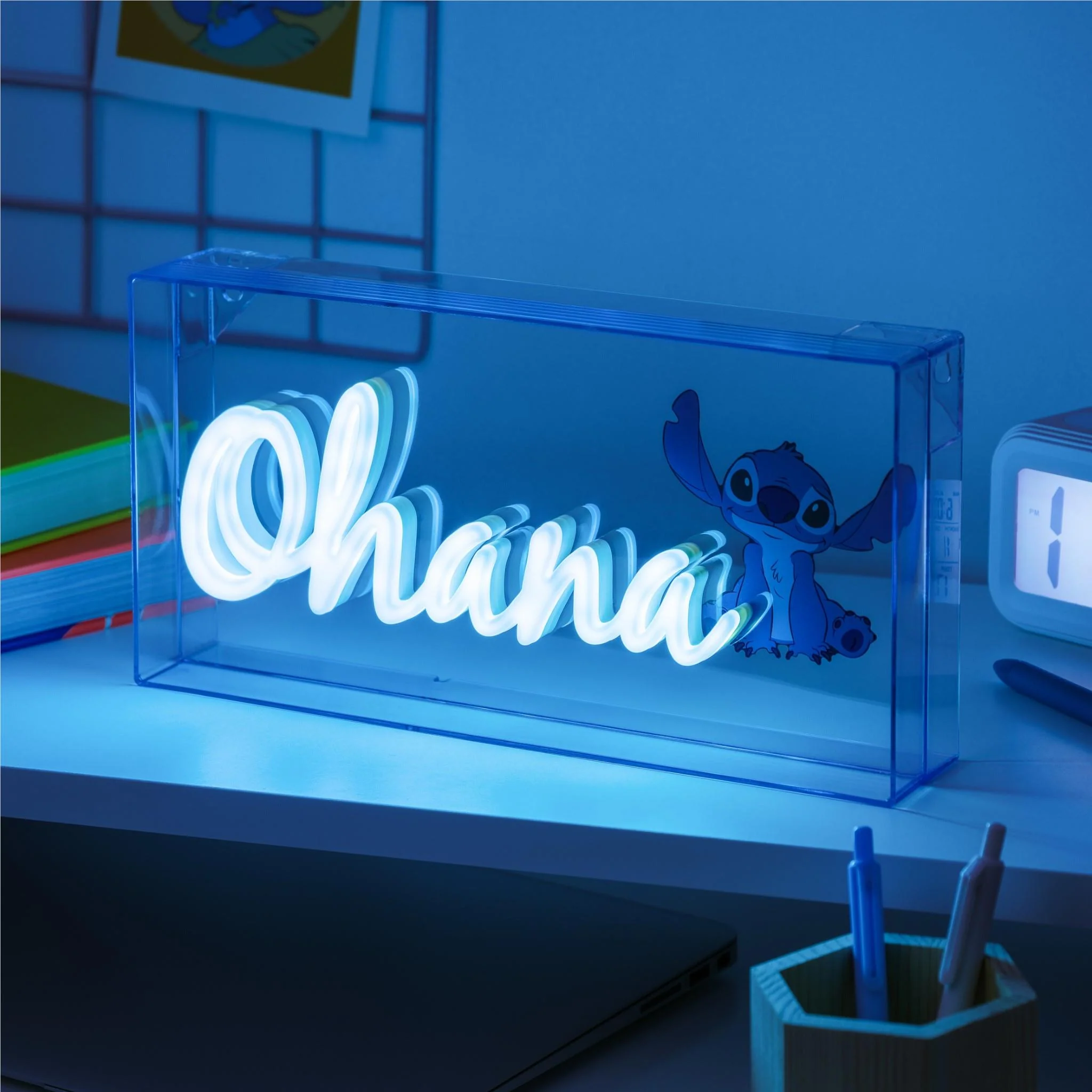 Paladone Disney Stitch Ohana LED Neon Light - Image 4