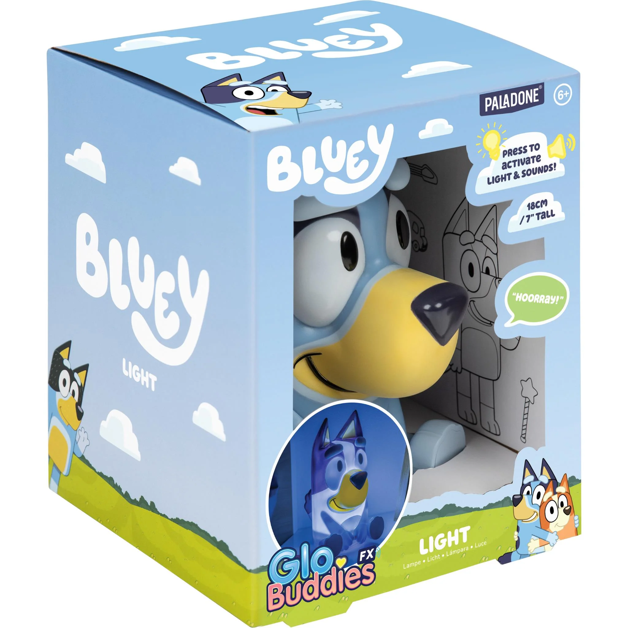 Paladone Glo Buddies Light (Bluey) - Image 7