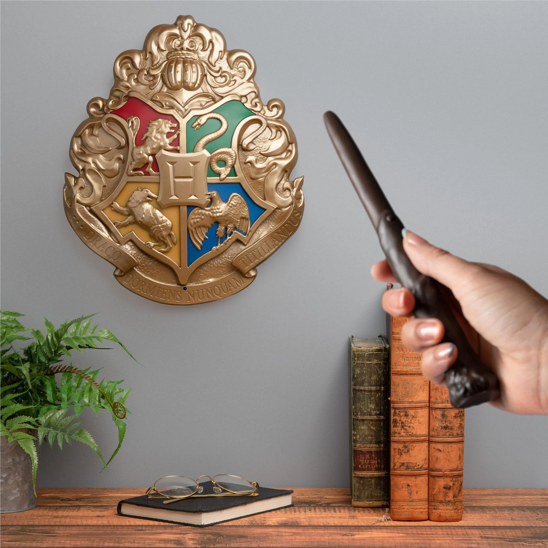 Paladone Harry Potter Crest Light with Wand Remote - Image 5