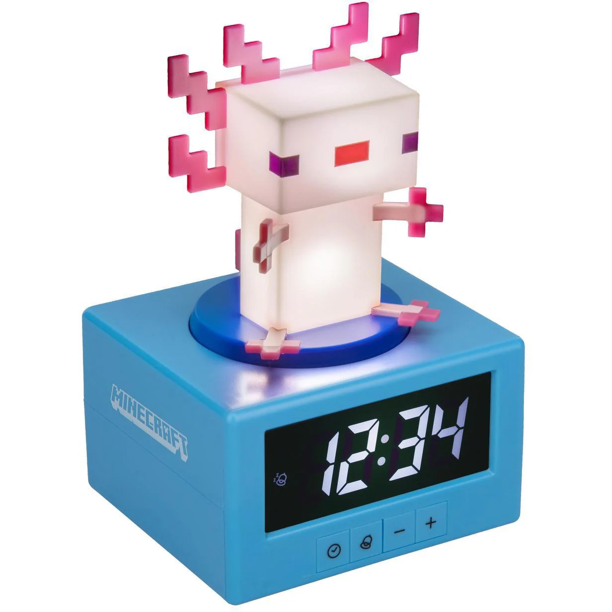 Paladone Icon Alarm Clock (Minecraft Axolot) - Image 2