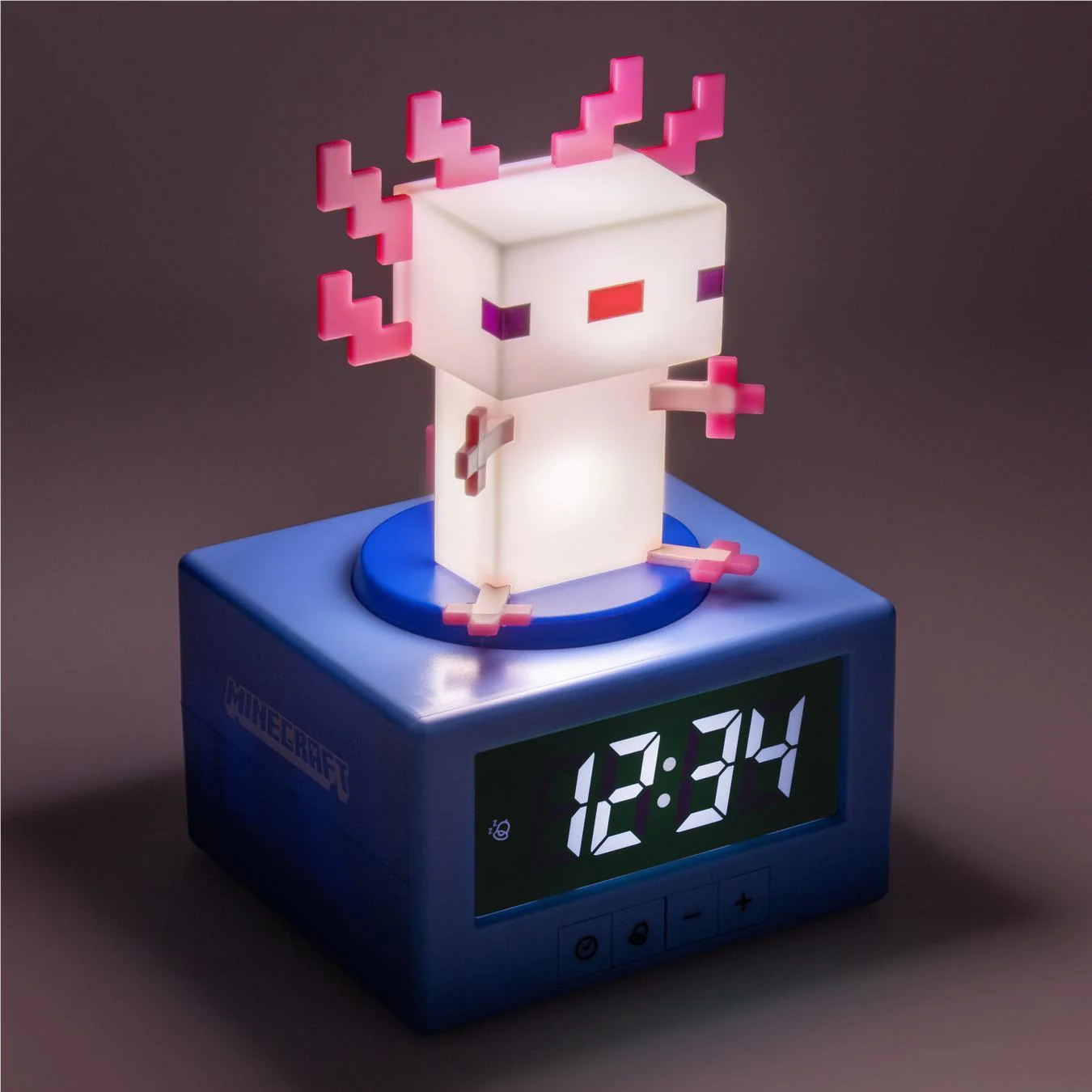 Paladone Icon Alarm Clock (Minecraft Axolot) - Image 3