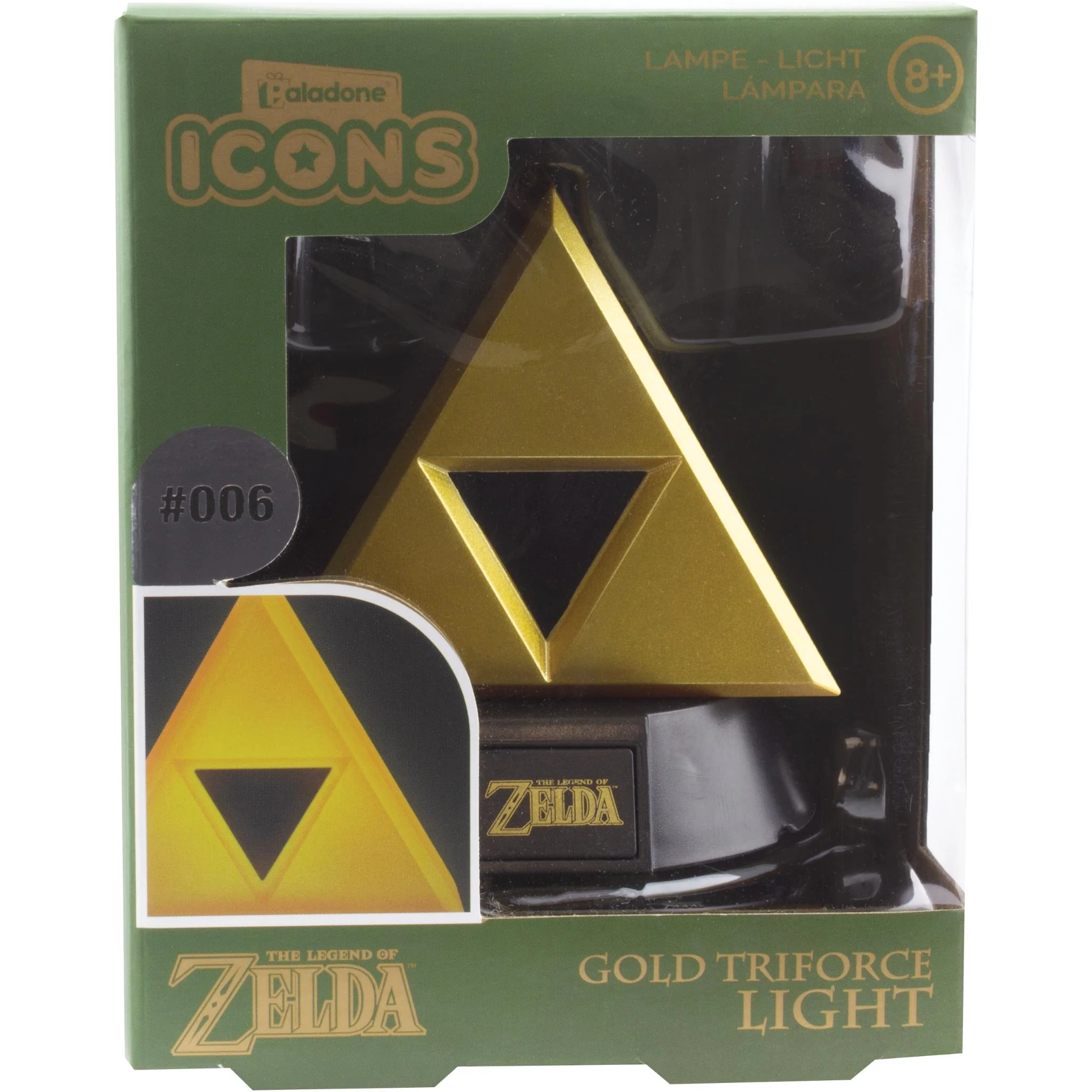 Paladone Icons Light (The Legend of Zelda - Gold Triforce) - Image 4