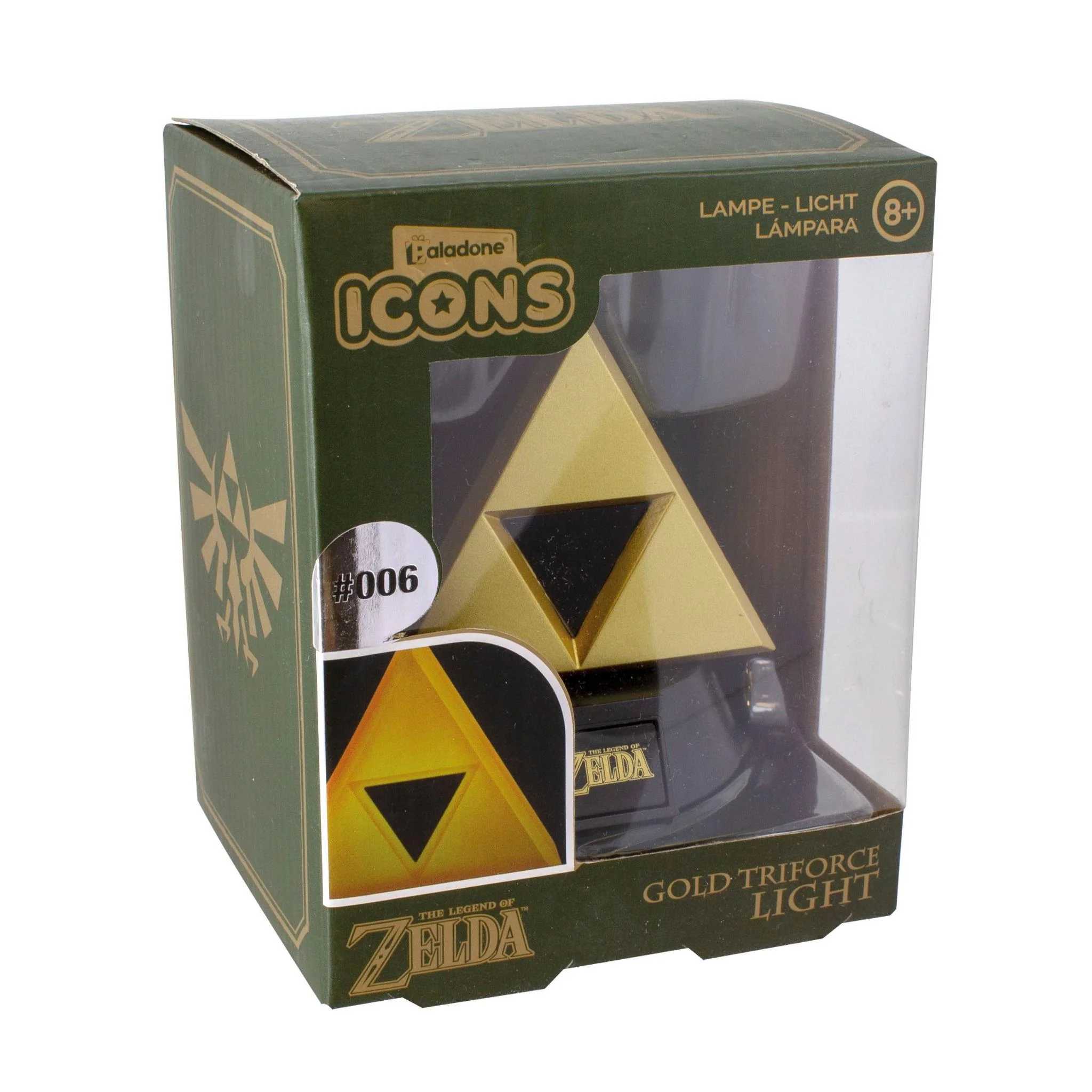 Paladone Icons Light (The Legend of Zelda - Gold Triforce) - Image 5