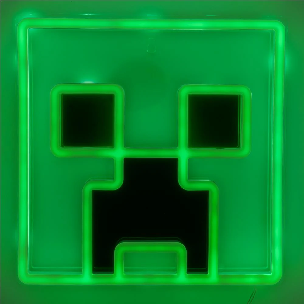 Paladone LED Neon Light (Minecraft Creeper) - Image 2
