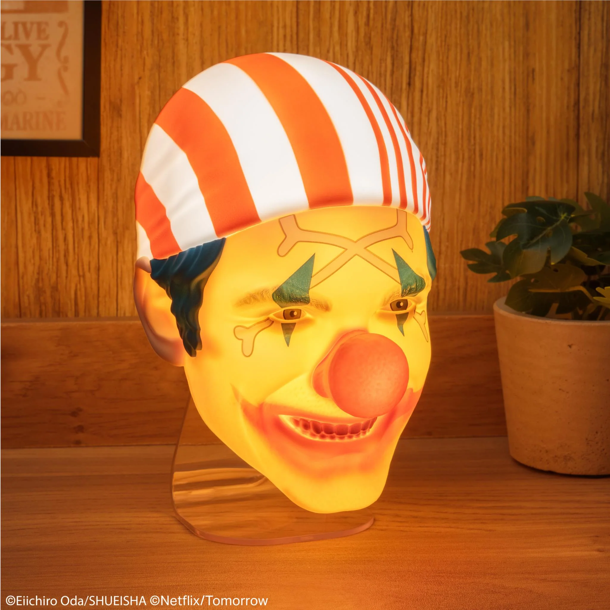 Paladone Mask Light (One Piece - Buggy) - Image 6