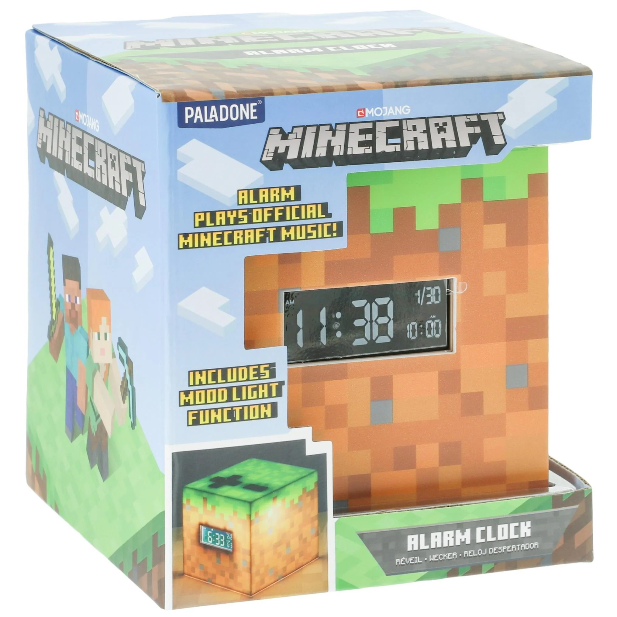 Paladone Minecraft Alarm Clock - Image 3