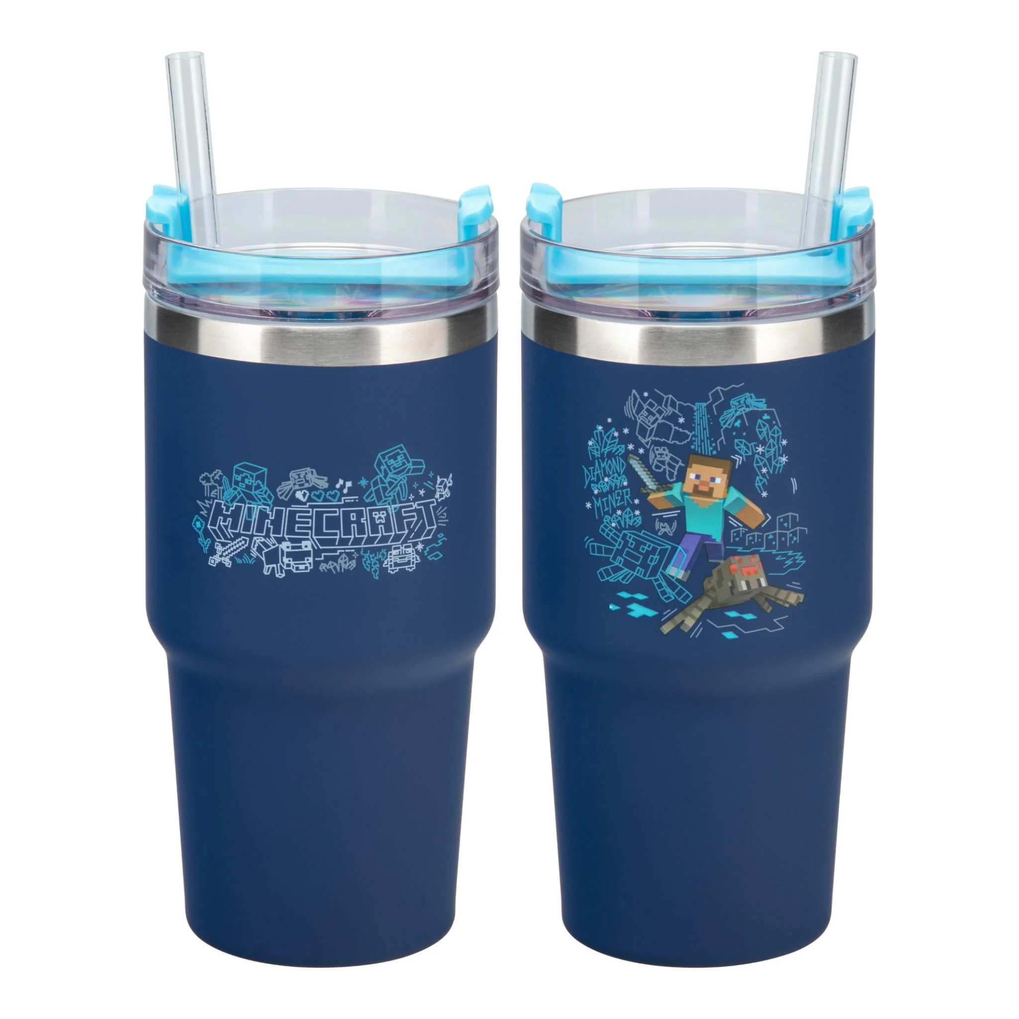 Paladone Minecraft Gamer Blue Cup (600ml) - Image 3