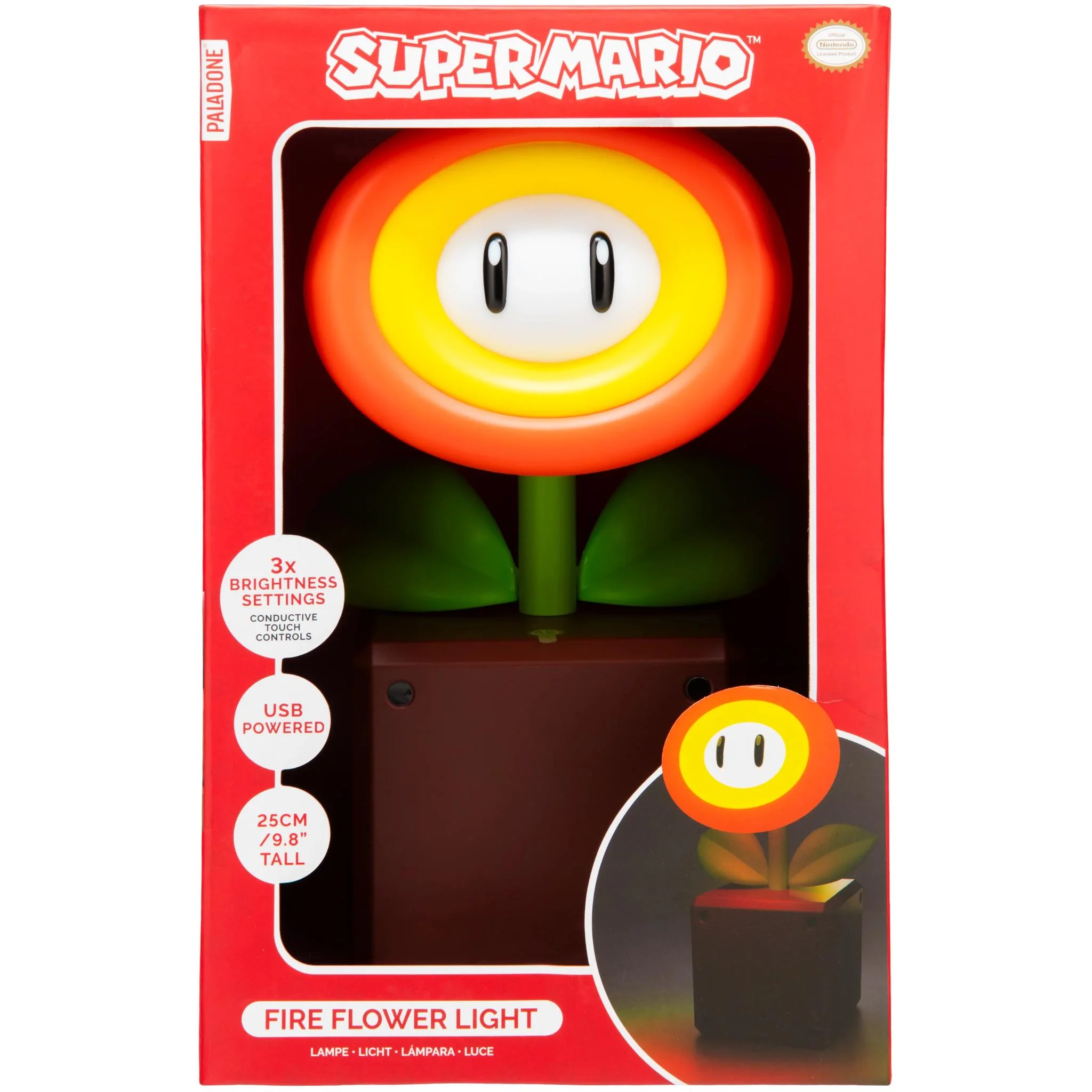 Paladone Super Mario Lamp (Fire Flower) - Image 5