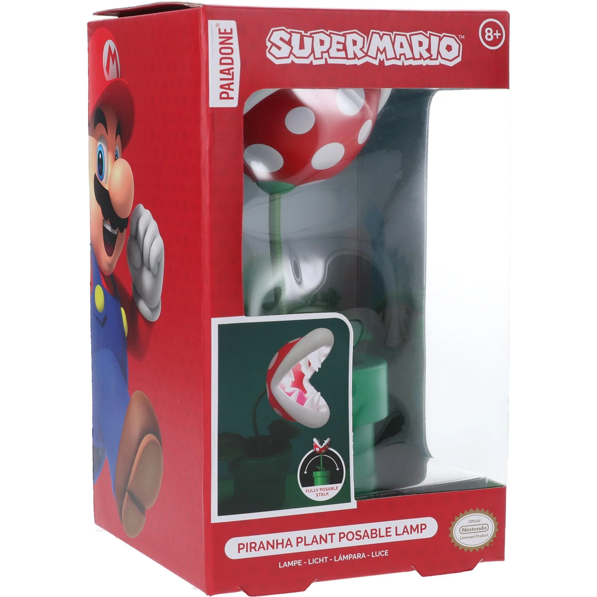 Paladone Super Mario Mini Piranha Plant Lamp - Image 3