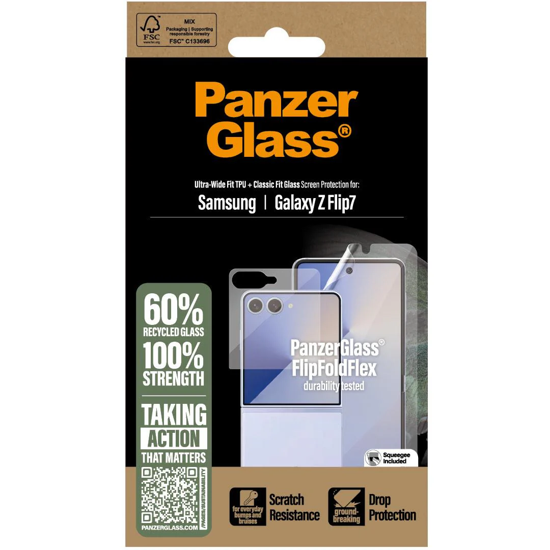 Panzer 2-in-1 Screen Protect Bundle for Galaxy Z Flip7 - Image 3