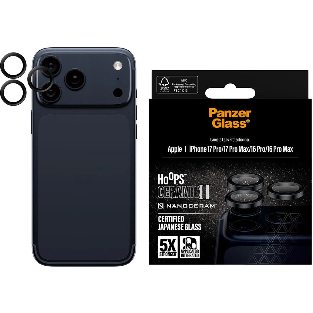 Panzer Hoops Ceramic Lens Protector for iPhone 17 Pro/17 Pro Max - Image 2