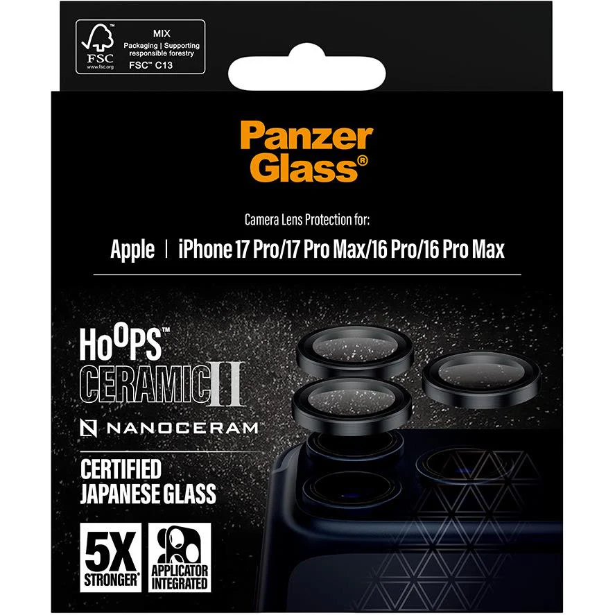 Panzer Hoops Ceramic Lens Protector for iPhone 17 Pro/17 Pro Max - Image 3