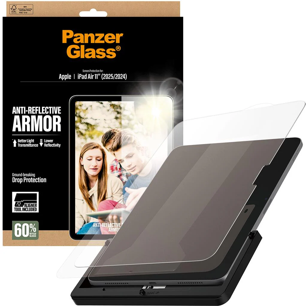 PanzerGlass Anti-Reflective Screen Protector with Fast Fit for iPad Air 11" - Image 5