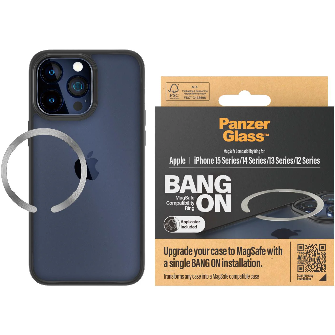 PanzerGlass Bang On MagSafe Compatibility Ring - Image 4