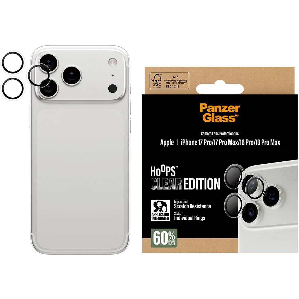 PanzerGlass Hoops Lens Protector for iPhone 17 Pro/17 Pro Max - Image 2