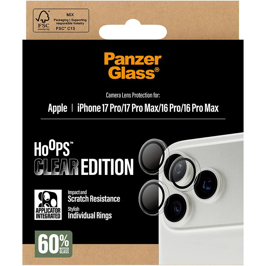 PanzerGlass Hoops Lens Protector for iPhone 17 Pro/17 Pro Max - Image 3