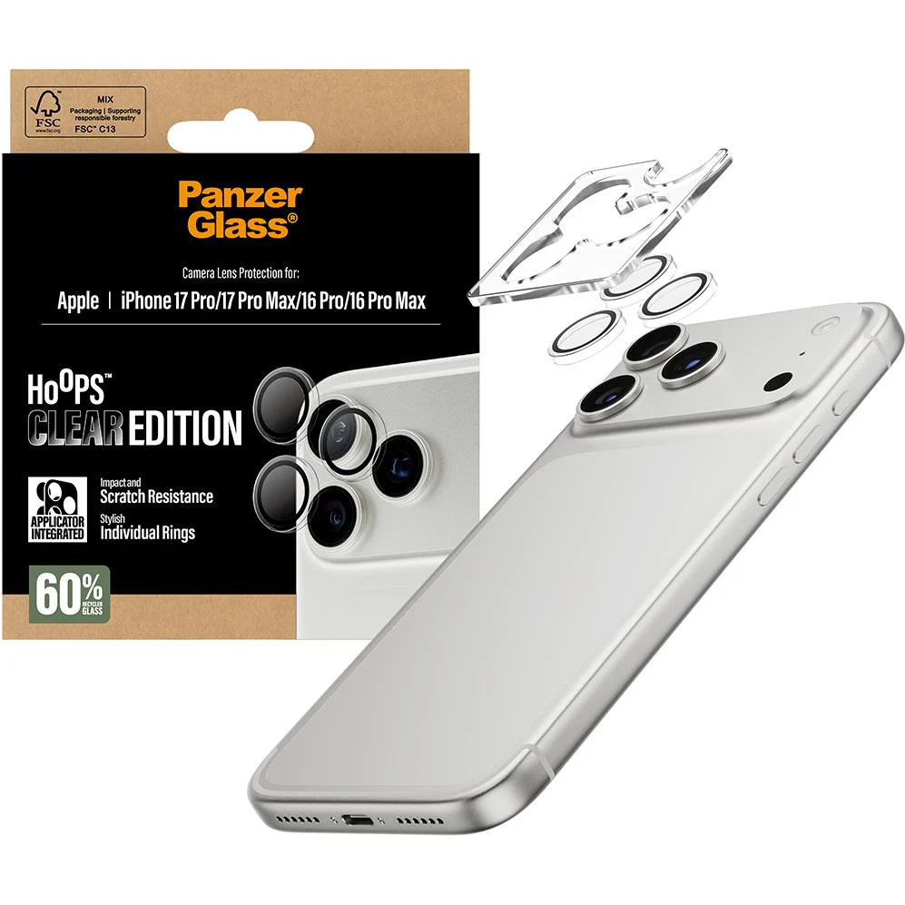 PanzerGlass Hoops Lens Protector for iPhone 17 Pro/17 Pro Max - Image 4