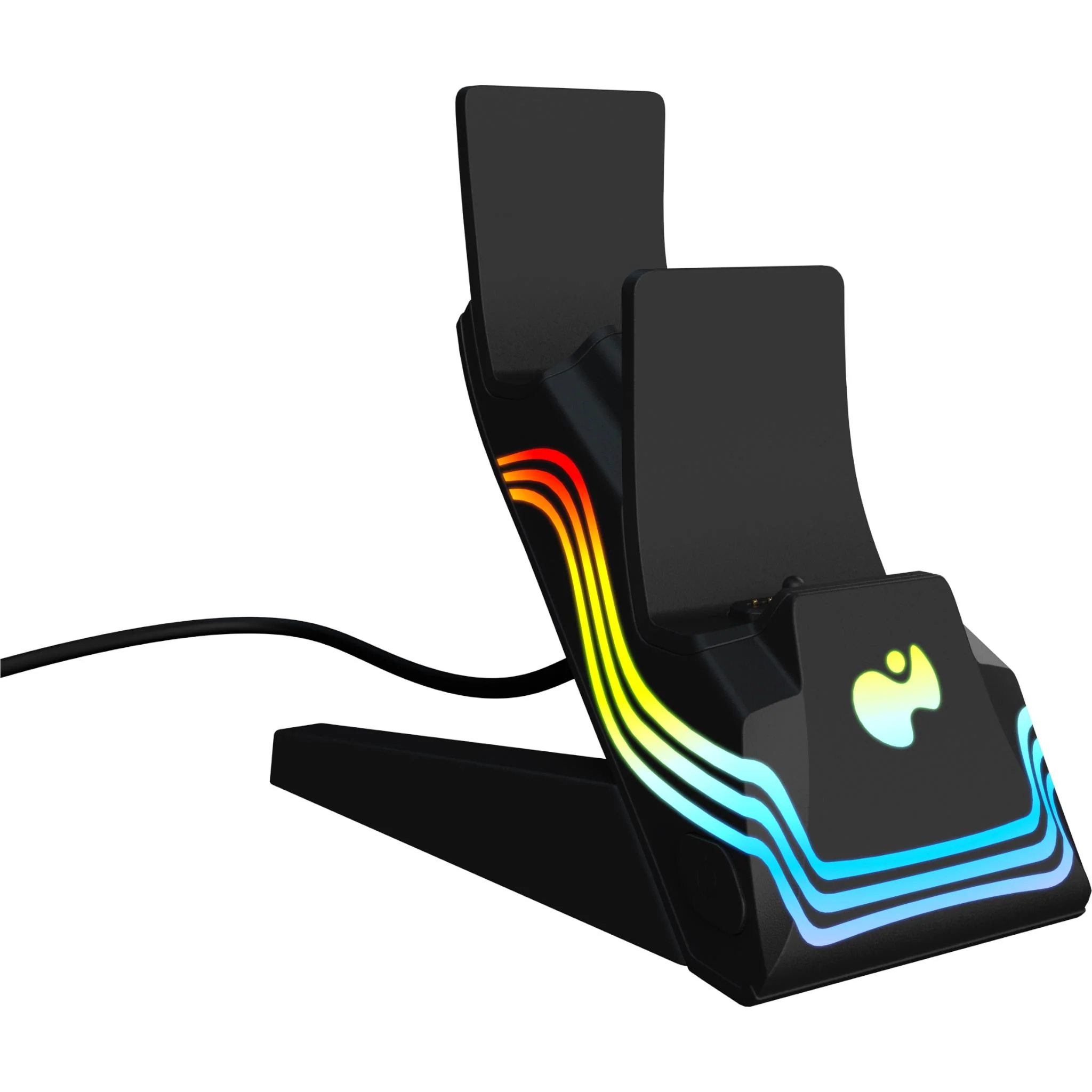 PDP Afterglow Wave Dual Charger for PlayStation 5 (Black) - Image 5